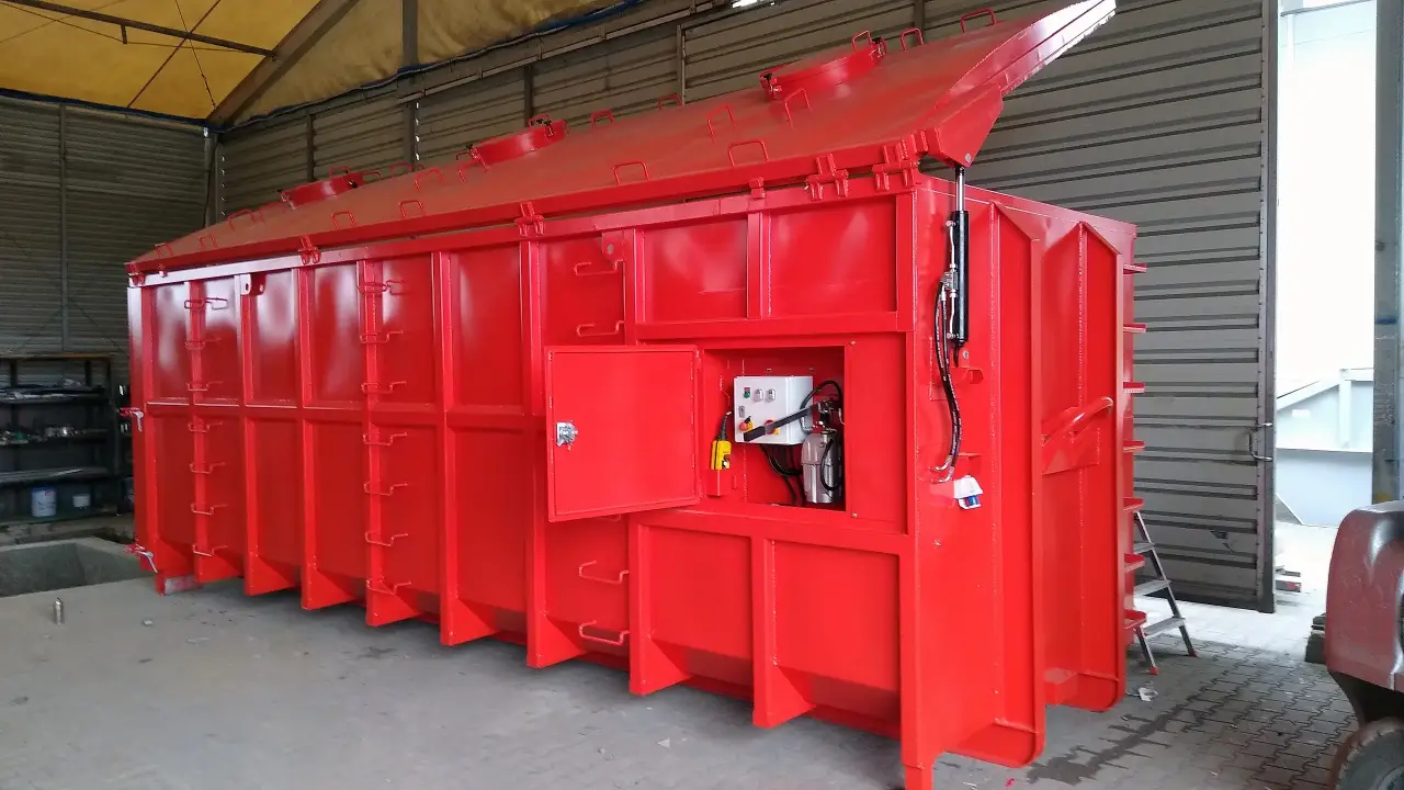 Grafika numer 2, Nazwa produktu: 36 m3 | L: 7.0 Kontener rolkowy standard