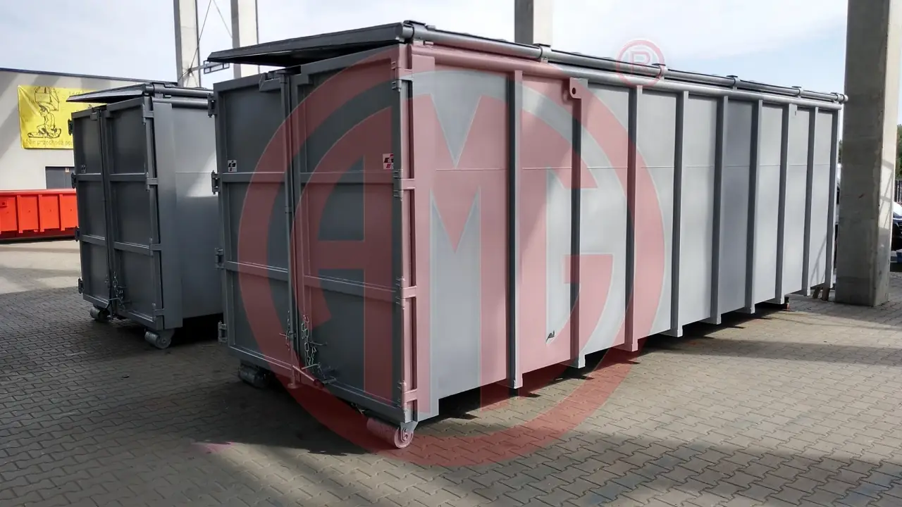 Grafika numer 1, Nazwa produktu: 38 m3 | L:7.0 Kontener rolkowy zamknięty