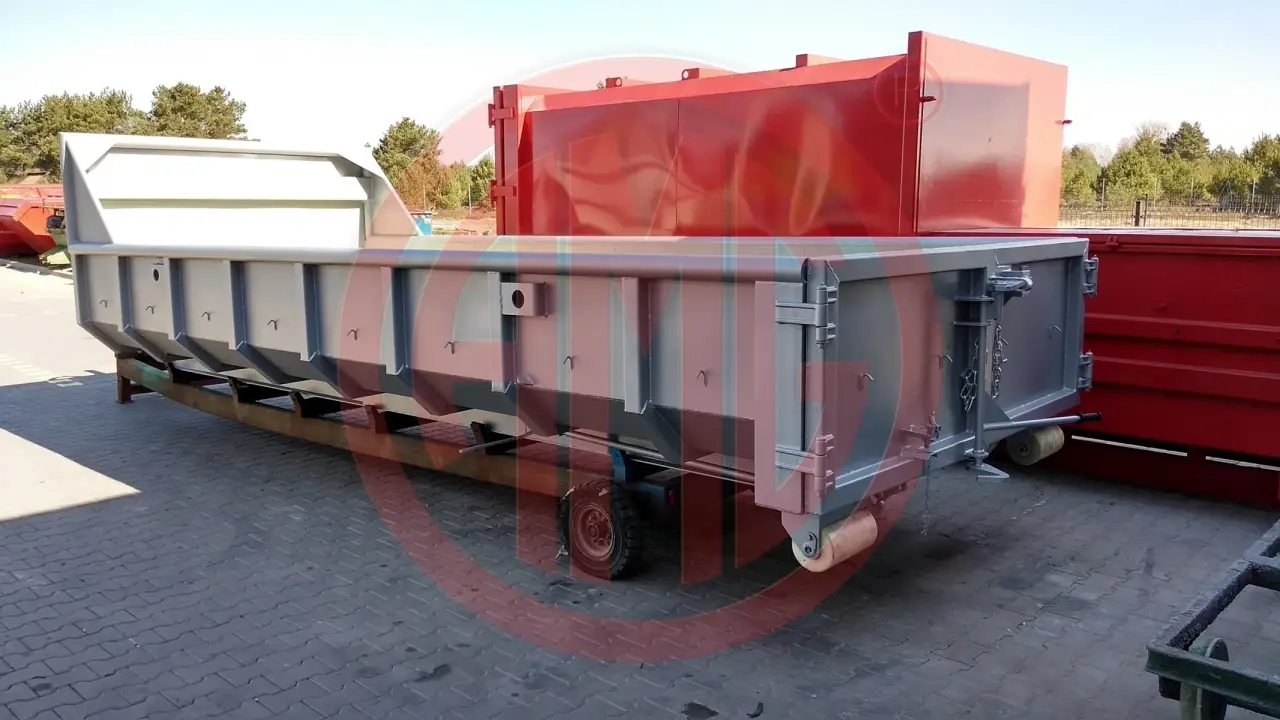 Grafika numer 6, Nazwa produktu: 10 m3 | L:6.0 Kontener rolkowy standard