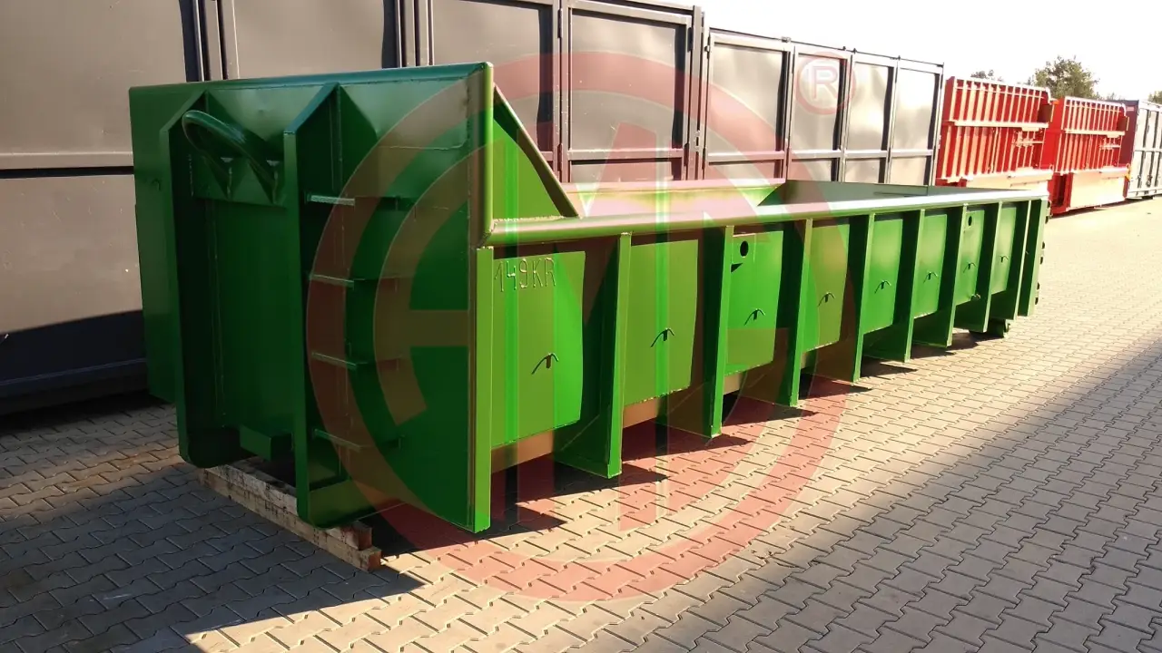 Grafika numer 2, Nazwa produktu: 10 m3 | L:6.0 Kontener rolkowy standard