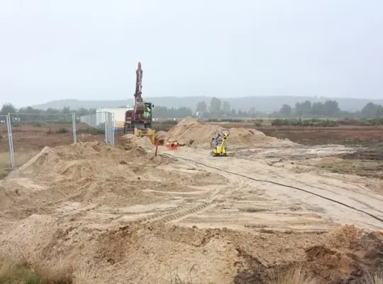 25.10.2017 - Pierwsze Wykopy